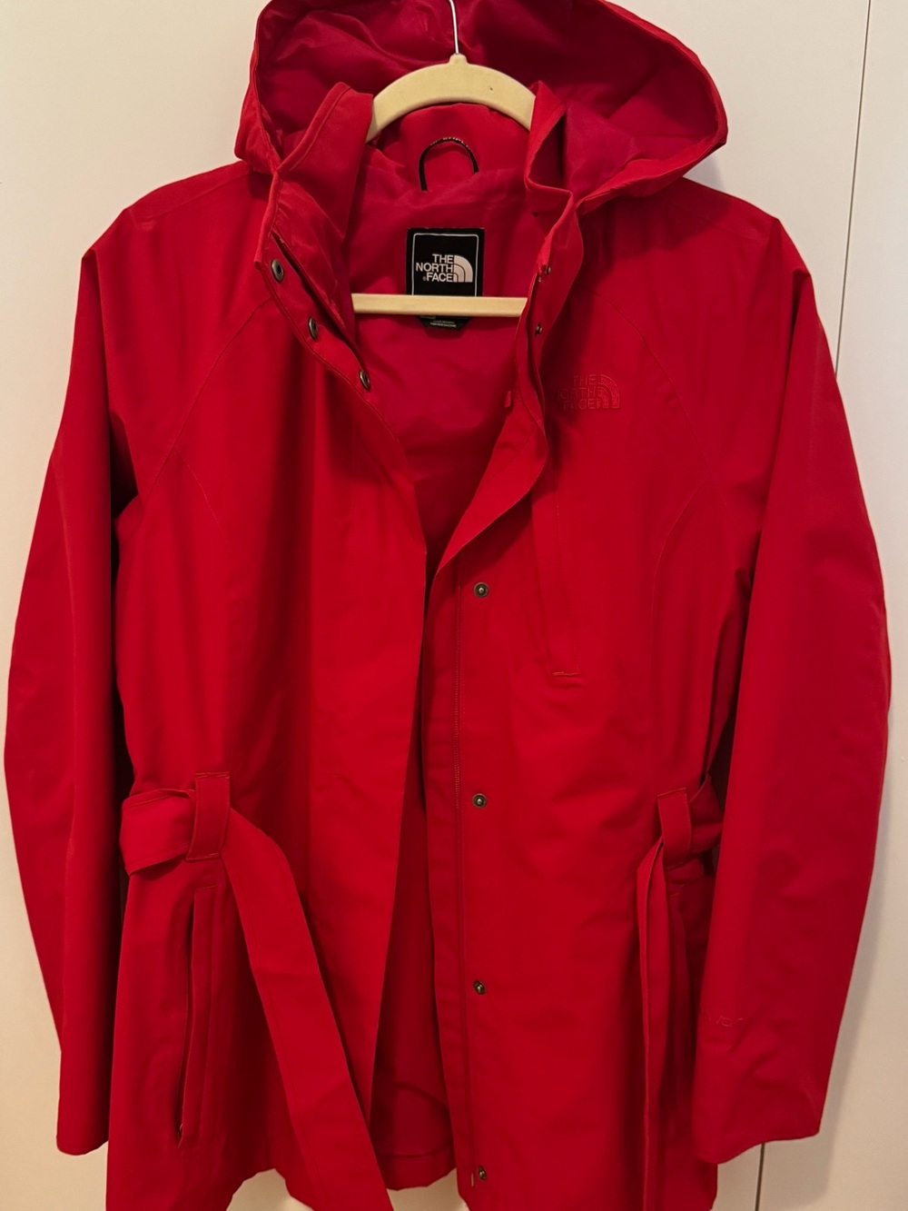 The North Face Women’s Red Hooded Shell Jacket